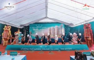 lễ động thổ dự án imperia holiday hạ long the bayside