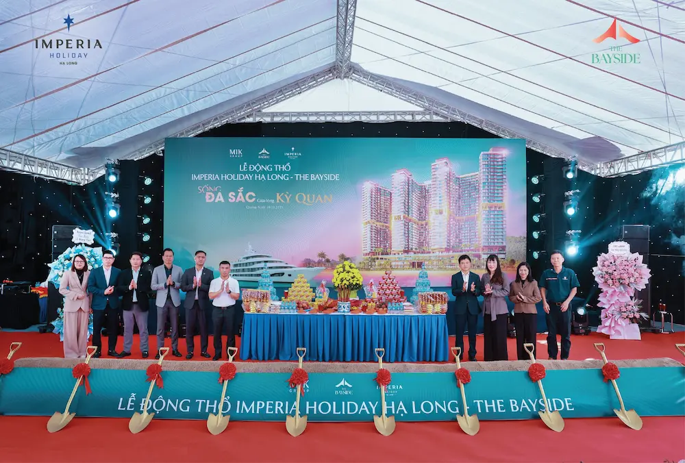 Chính thức động thổ Imperia Holiday Hạ Long – The Bayside: Khởi đầu một biểu tượng mới! 12 lễ động thổ dự án imperia holiday hạ long the bayside