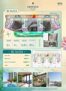 Layout mặt bằng chi tiết căn hộ imperia holiday the bayside hạ long