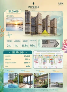 Layout mặt bằng chi tiết căn hộ imperia holiday the bayside hạ long